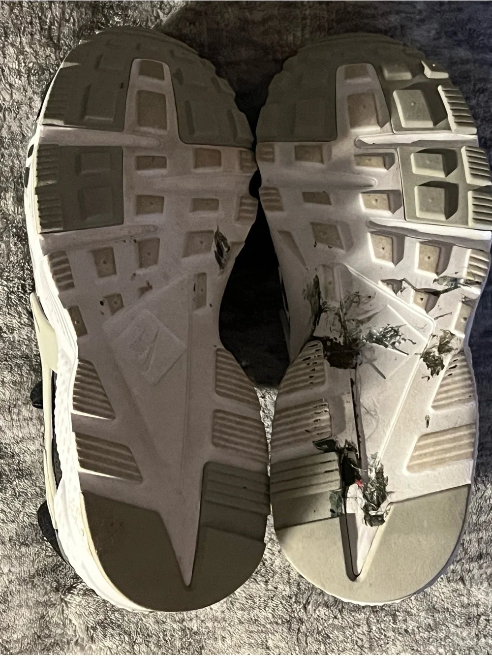 Kids Black & Gray Camo huaraches